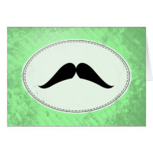 Hungarian Moustache Card