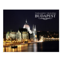 Hungarian Parliament Building, Budapest Post Cards
