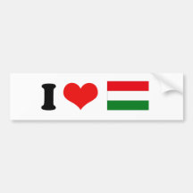 Hungary Bumper Sticker