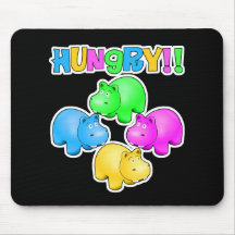 Hungry Hippos Mouse Pad