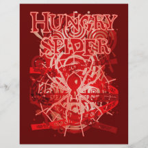 Hungry_Spider Personalized Flyer