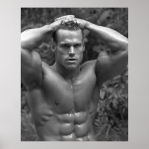 Hunk Poster Gym Wall Poster #50
