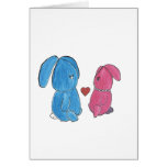 Hunny Bunnys Blank Card