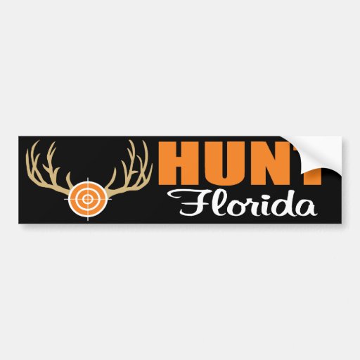 Hunt Florida Bumper Stickers