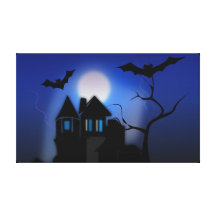 Hunted House Canvas Print
