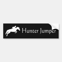 Hunter Jumper Bumper Sticker