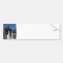 Hunter Jumper Horse Bumper Sticker