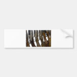 hunting guns bumper sticker