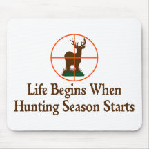 Hunting Season Mouse Mat