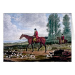 Huntsman to his majestys harriers cards