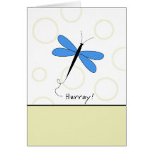 Hurray - Last Round of Chemo Card