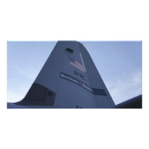 Hurricane Hunters Personalised Photo Card