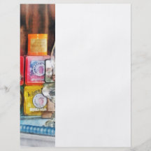 Hurricane Lamp and Scale Flyers