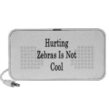 Hurting Zebras Is Not Cool iPod Speaker