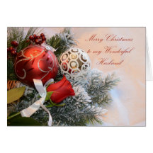 Husband Christmas Cards