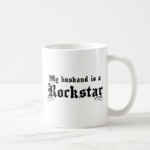 Husband Rockstar Coffee Mug