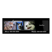 Huskies Business Card