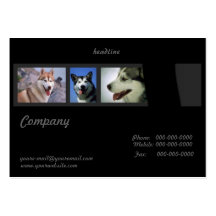 Huskies Business Card
