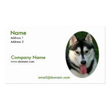 Husky Business Card