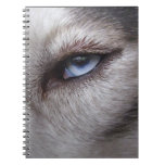 Husky Eye Notebook Siberian Husky Gifts & Books