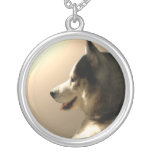 Husky Necklace Malamute / Husky Art Jewellery Gift
