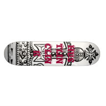 HUSTLIN CLINK SKATE DECKS