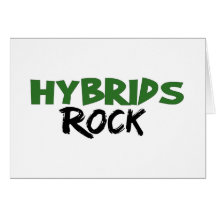 Hybrids Rock Greeting Cards