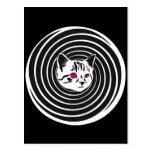 Hypno-Cat Postcards