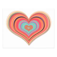 Hypno Heart Postcard