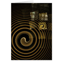 Hypnosis Abstract Art Note Card