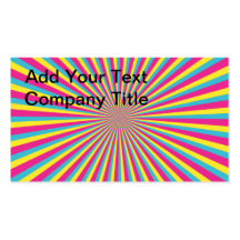 Hypnotic Sunshine Business Cards