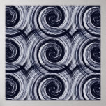 Hypnotic Swirls Print