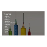 Hypodermic needles business card