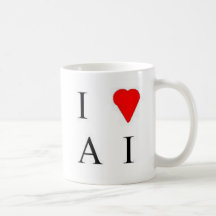 I <3 AI mug
