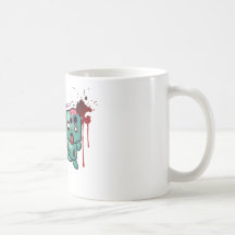 I <3 doubletaps- Zombies are everywhere Coffee Mugs