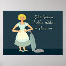 I Abhor a Vacuum Poster