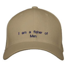 I am a fisher of Men Embroidered Baseball Cap