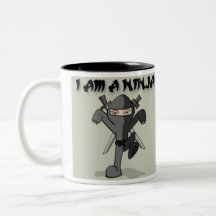 I AM A NINJA MUGS