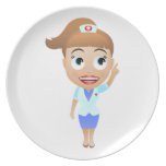 I Am A Professional Party Plates