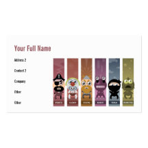 I Am All These Things and More Profile Card Business Cards