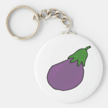 I am an eggplant keychains