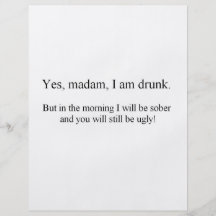 I am Drunk but... (St.K) Personalized Flyer