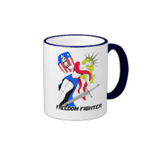 I am Freedom Fighter Coffee Mug