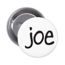 I am joe cool pinback buttons