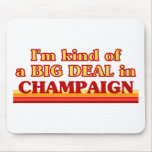 I am kind of a BIG DEAL in Champaign Mousepad