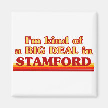 I am kind of a BIG DEAL in Stamford Refrigerator Magnet