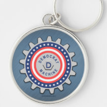 I Am Part of the Democrat Machine Keychain