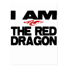 I Am the Red Dragon Post Cards