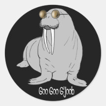 I am the Walrus Sticker