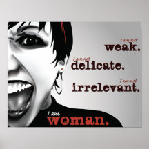 I Am Woman 11x14 Poster